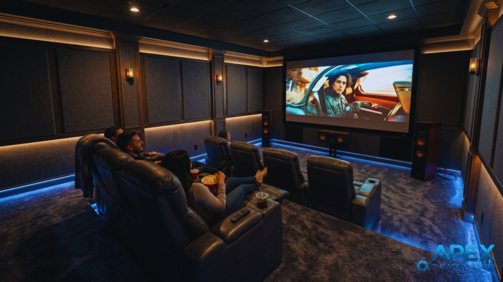 Home theater carpet