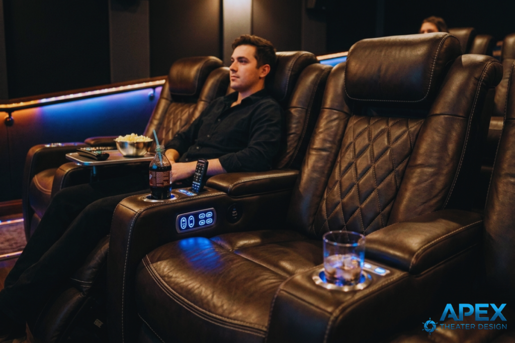 basement home theater seating ideas