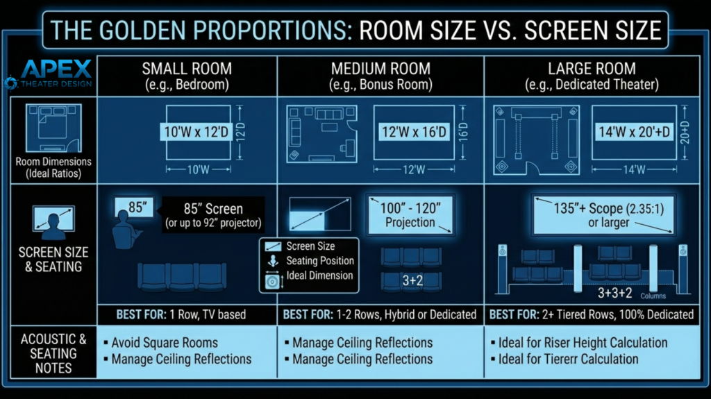 home media room layout