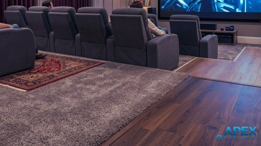 best flooring for movie theaters
