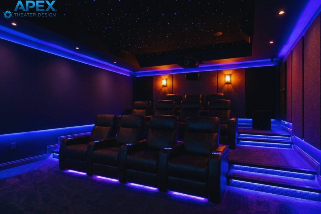 basement home theater decor