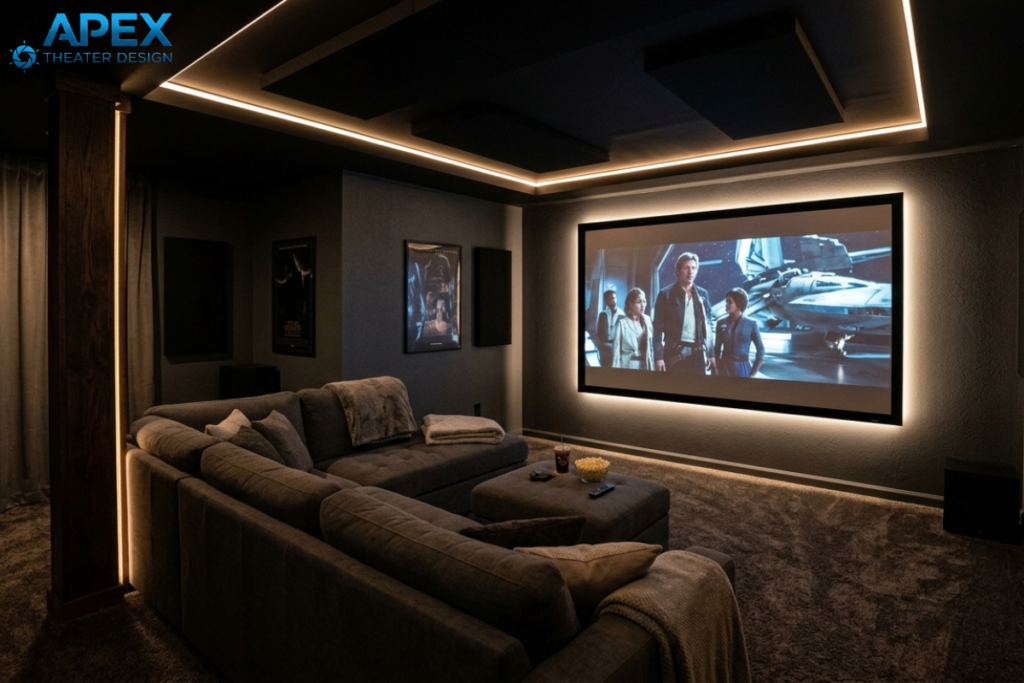 basement home theater speakers