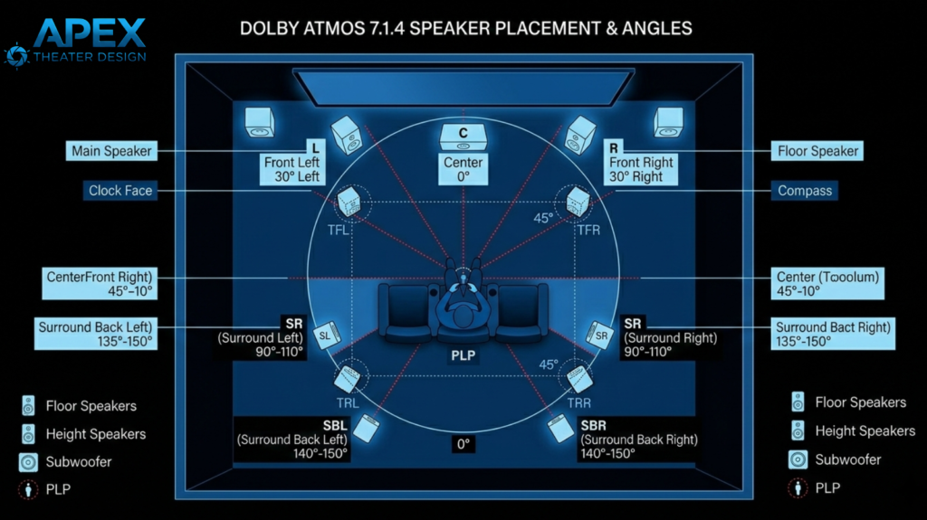 small home theater room size in meters