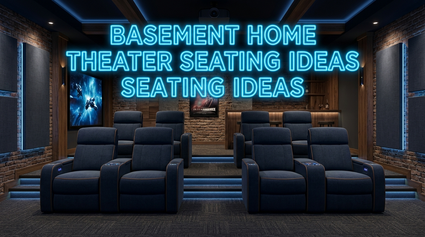 Basement Home Theater Seating Ideas