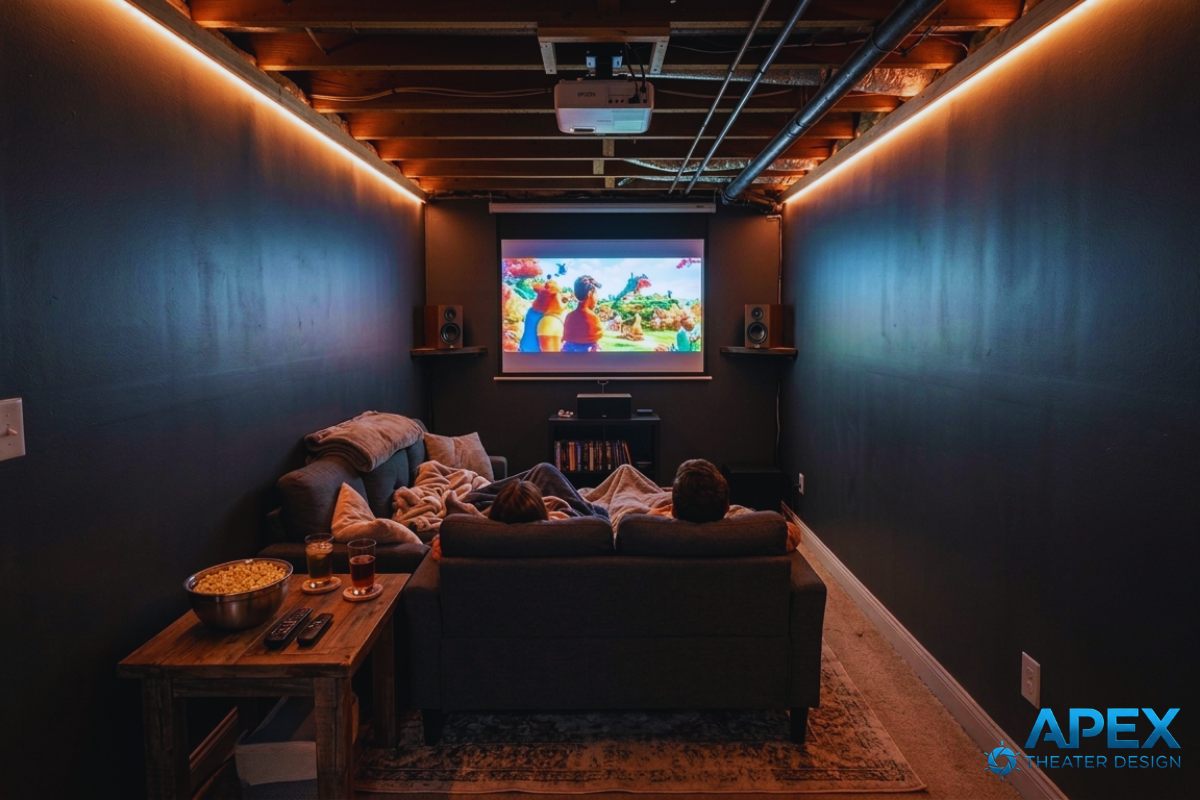 Can A Small Basement Work As A Theater