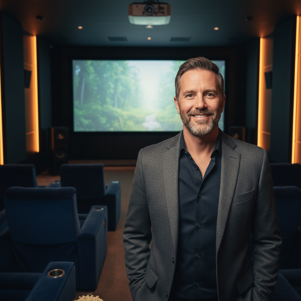Julian Reed home theater building expert at Apex Theater Design
