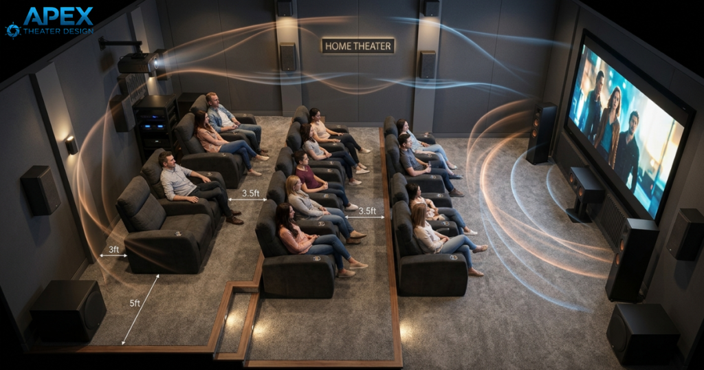 sectional sofa home theater seating