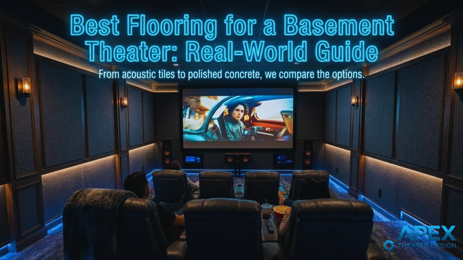 What Is the Best Flooring for a Basement Theater