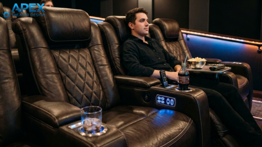 seating layout for home theater room