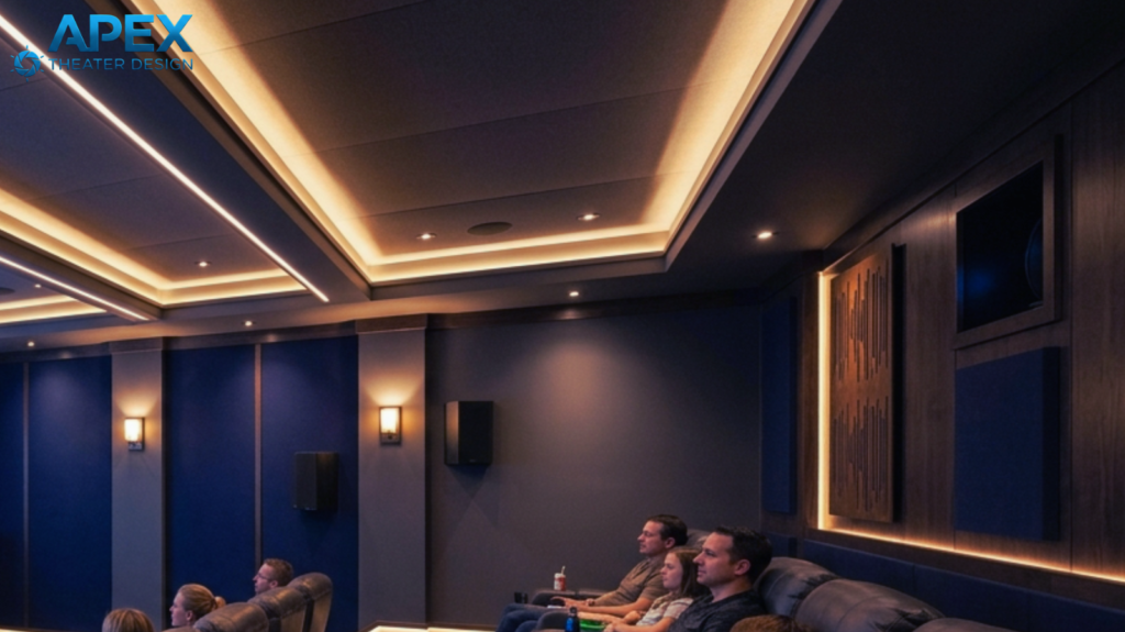 home theater room lighting