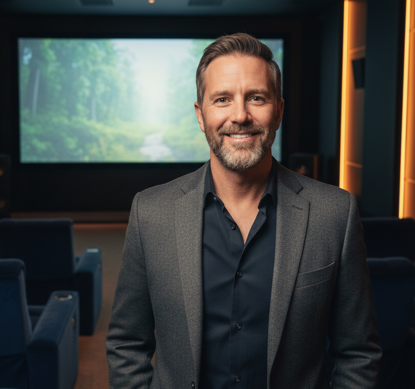 Julian Reed home theater building expert at Apex Theater Design